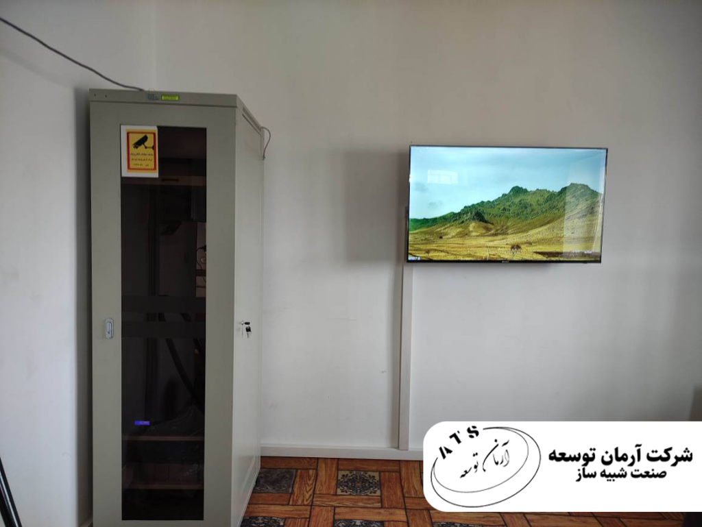 مانیتور و رک